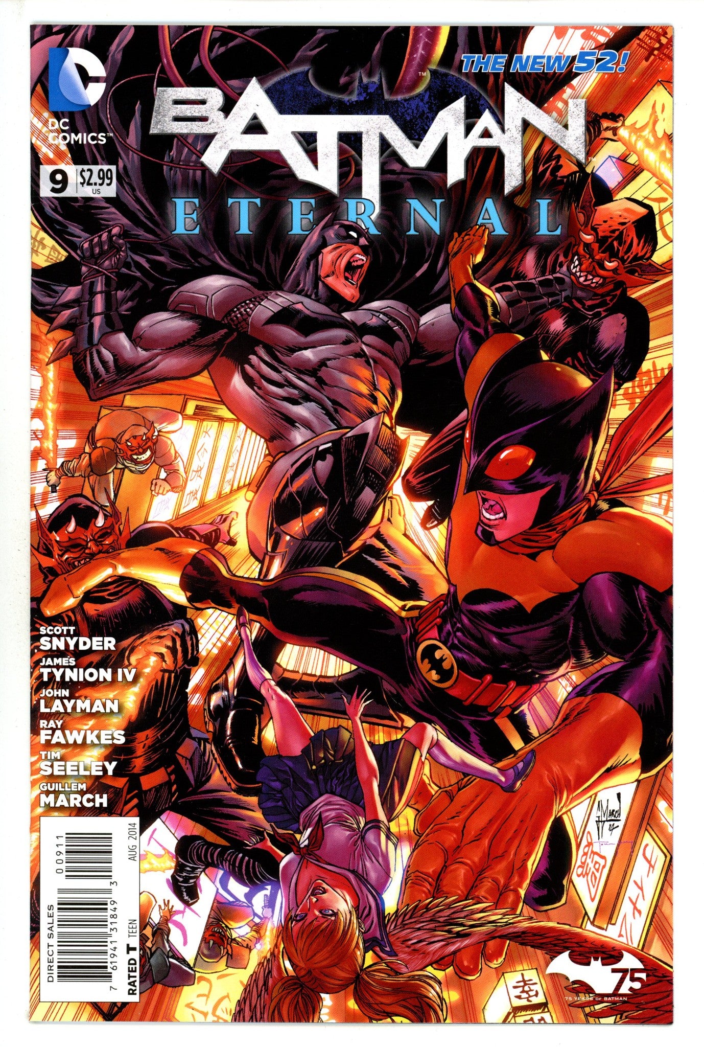 Batman Eternal 9 High Grade (2014) 