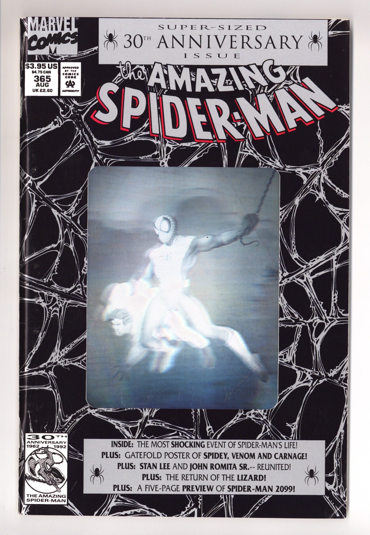 The Amazing Spider-Man Vol 1 365 FN+ (6.5) (1992) 