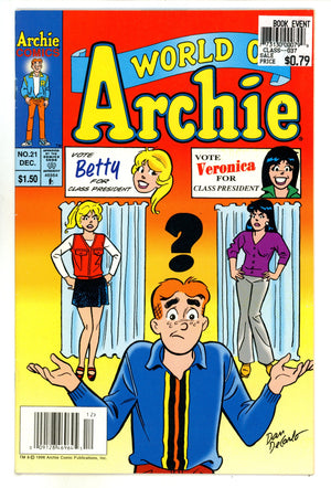 World of Archie 21 Low Grade (1996) Newsstand