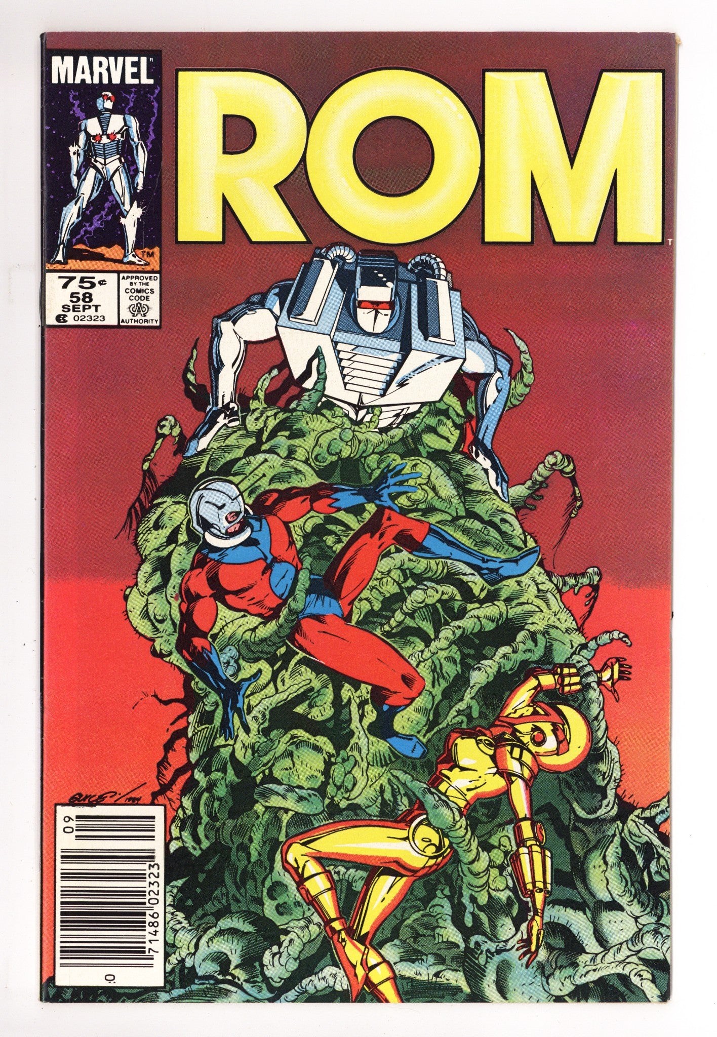 Rom Vol 1 58 Mid Grade (1984) Canadian Price Variant 