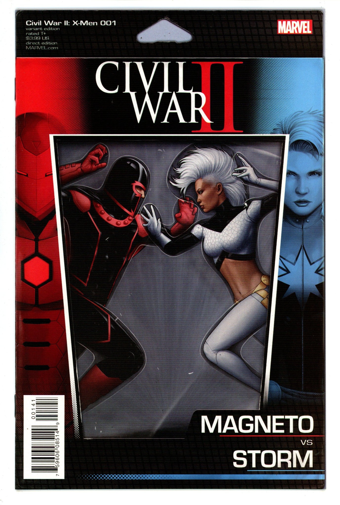 Civil War II: X-Men 1 High Grade (2016) Christopher Action Figure Variant 