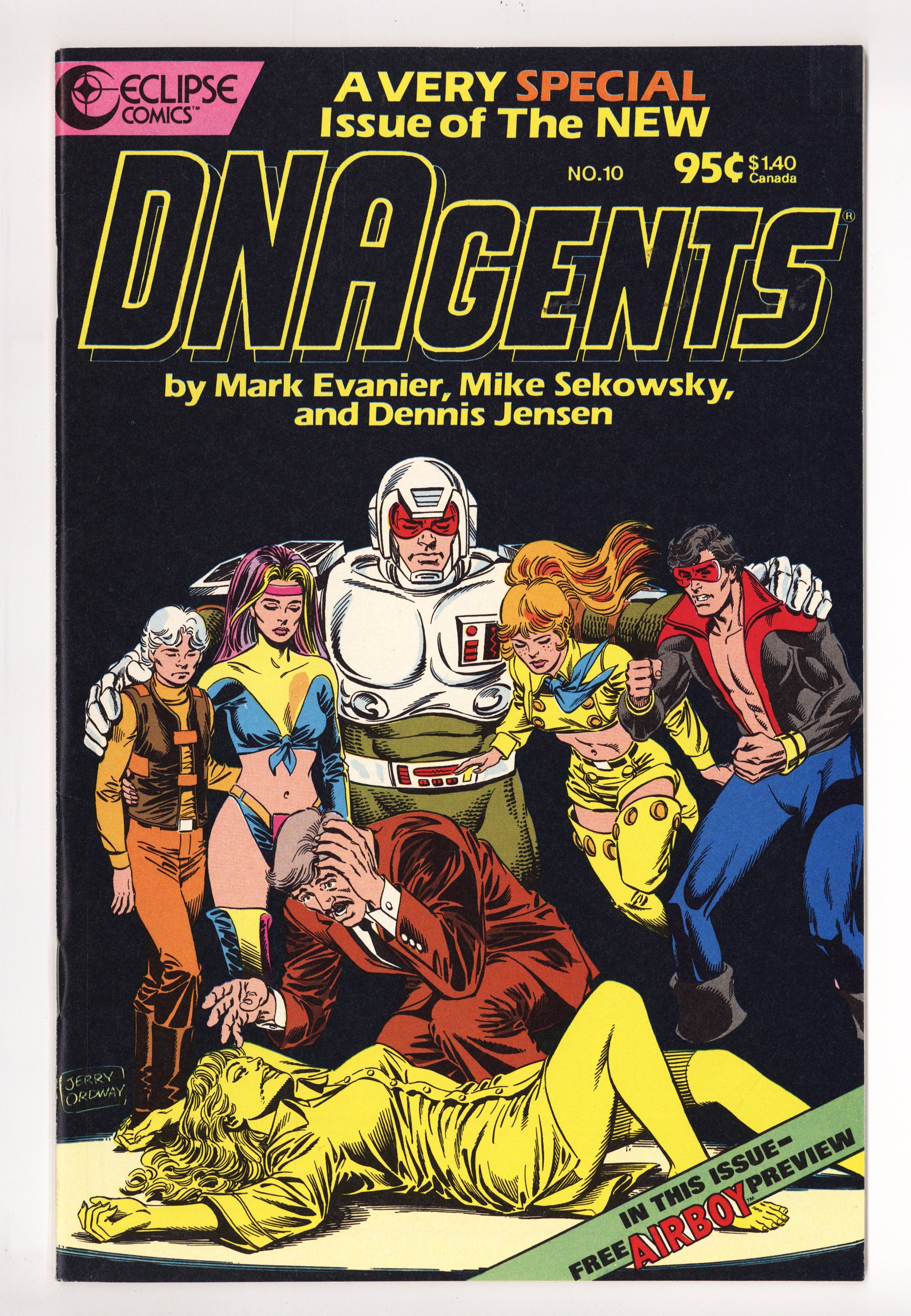 The New DNAgents 10 (34) High Grade (1986) 