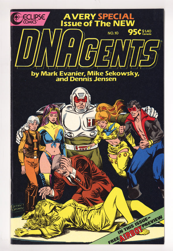 The New DNAgents 10 (34) High Grade (1986)