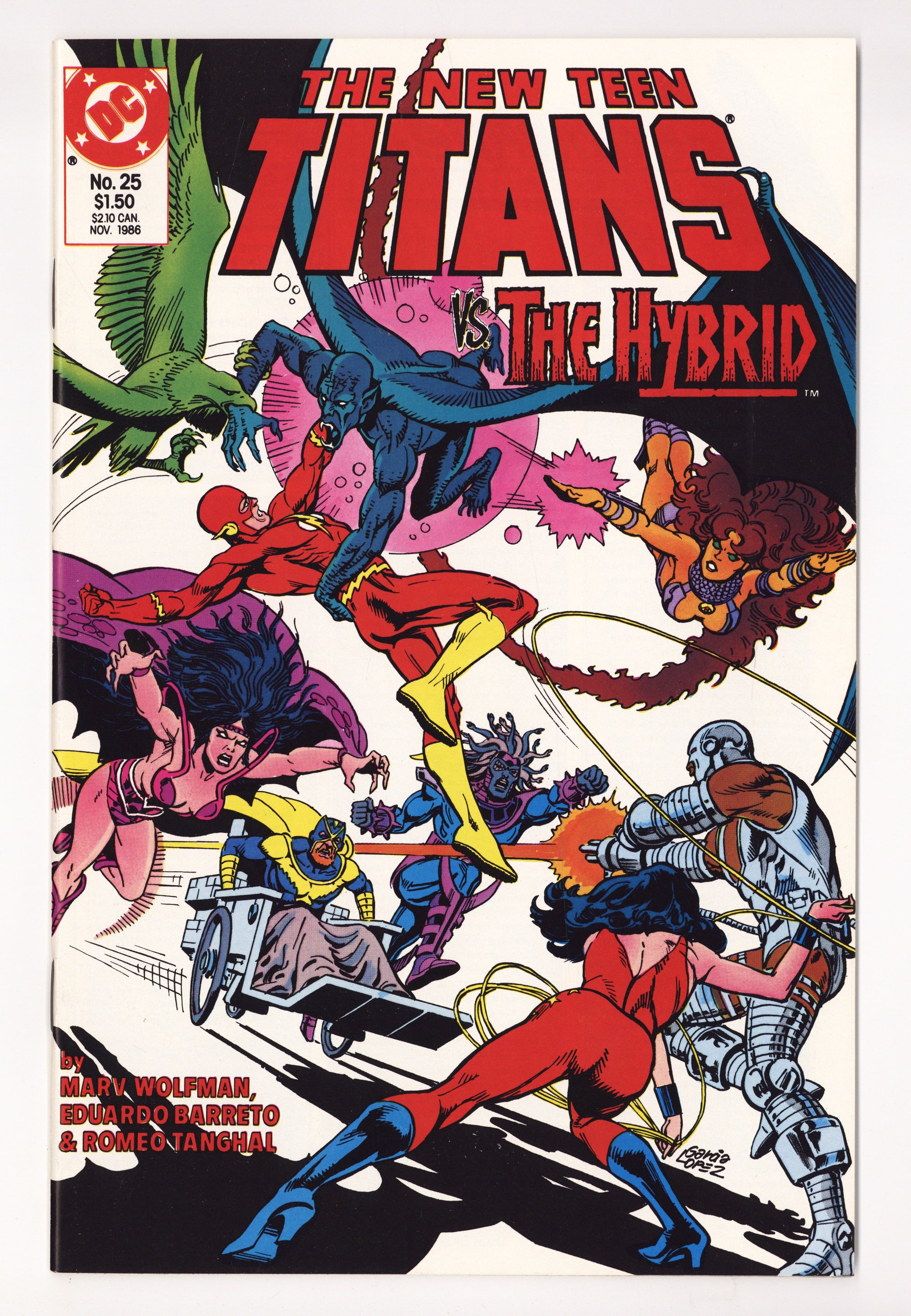 The New Teen Titans Vol 2 25 High Grade (1986) 