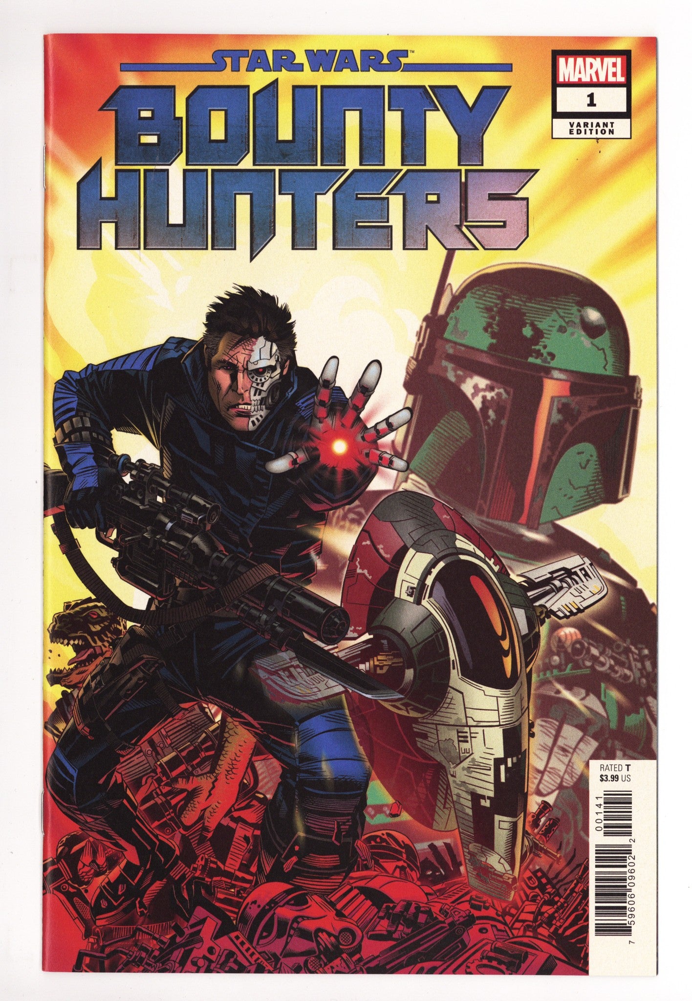 Star Wars: Bounty Hunters   1  NM- (9.2)   (2020) Golden     Incentive Variant  