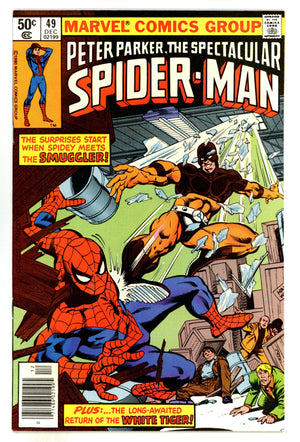 The Spectacular Spider-Man Vol 1 49 VF+ (8.5) (1980) Newsstand