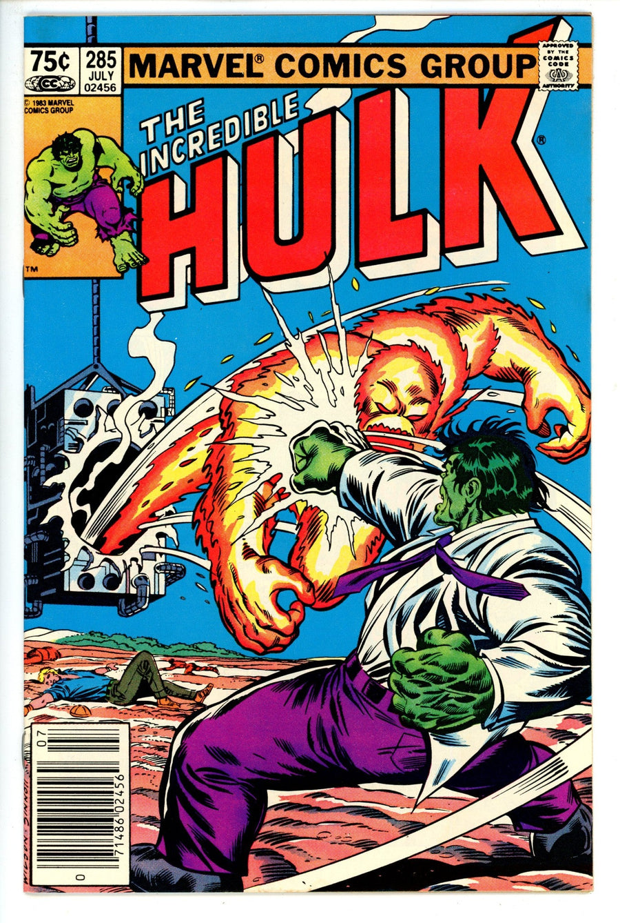 The Incredible Hulk Vol 1 285  Mid Grade   (1983)   Canadian Price Variant