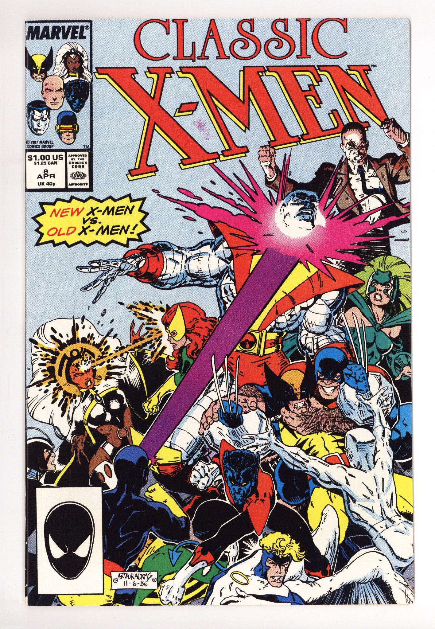 Classic X-Men Vol 1 8 High Grade (1987) 