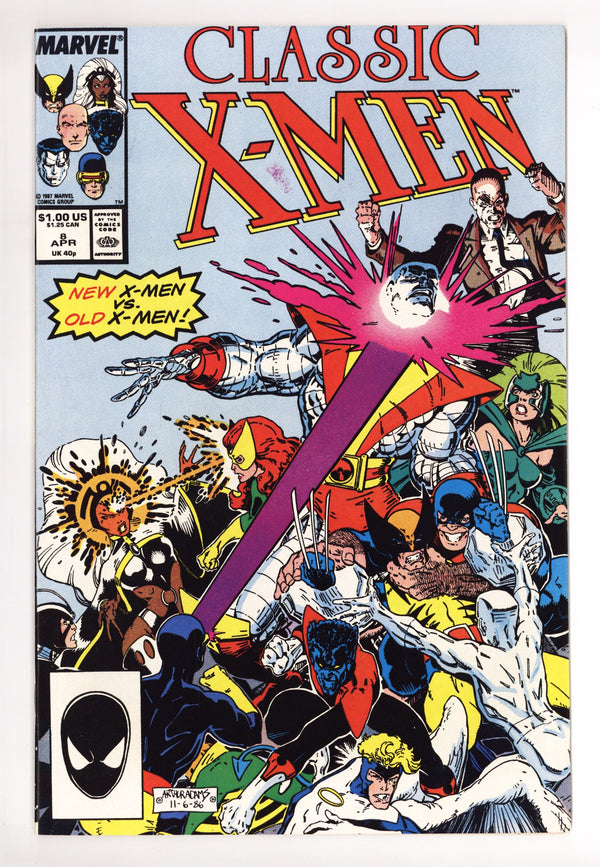 Classic X-Men Vol 1 8 High Grade (1987)