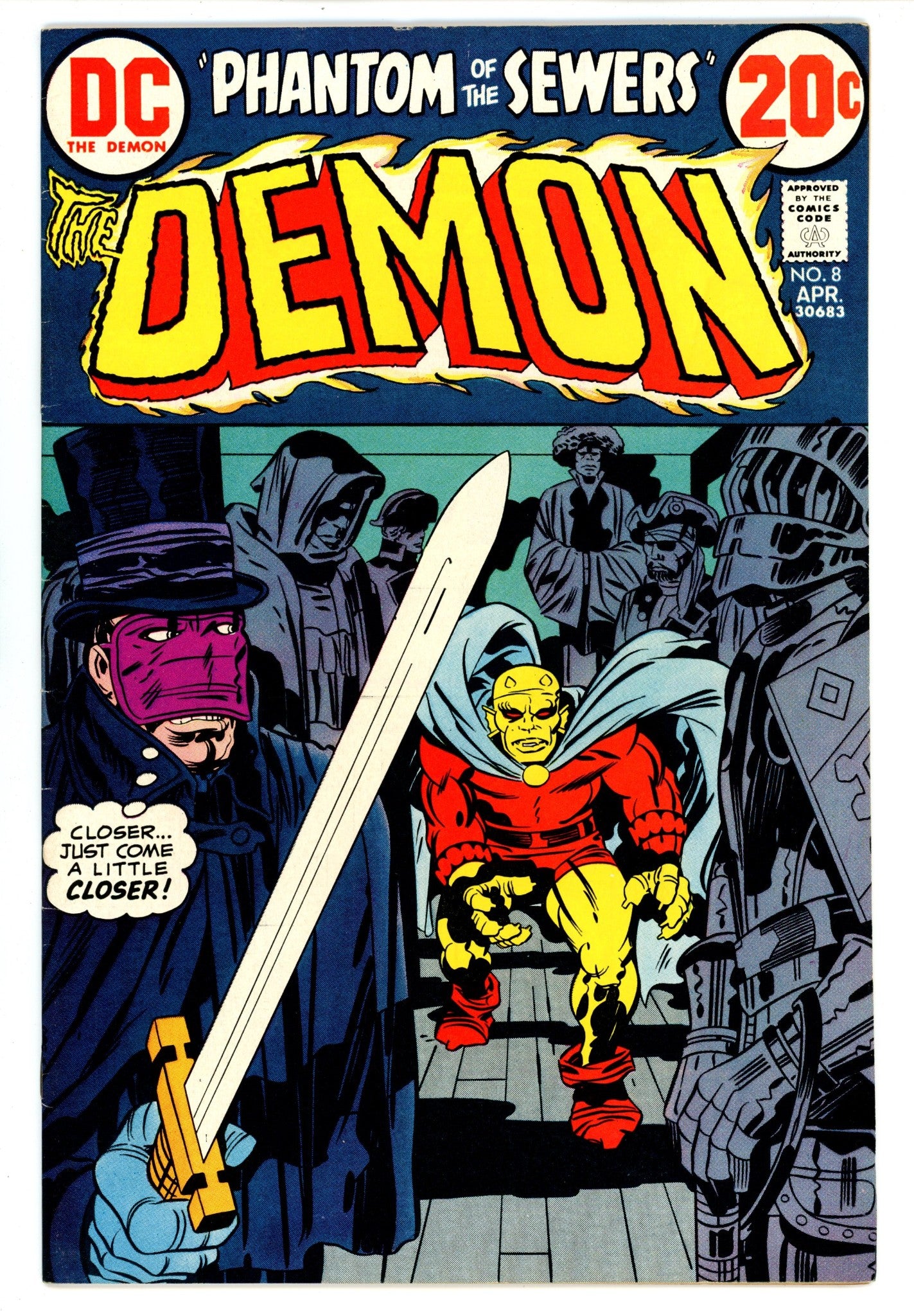 The Demon Vol 1 8FN/VF (7.0)(1973)