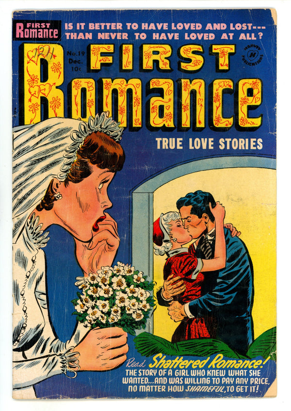 First Romance Magazine 19 VG (4.0) (1952)