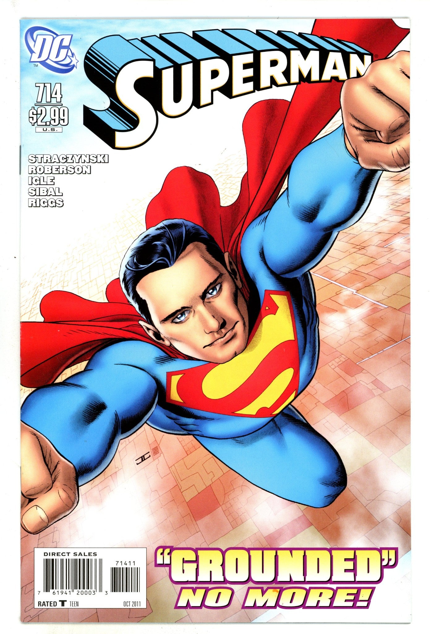 Superman Vol 1 714 High Grade (2011) 