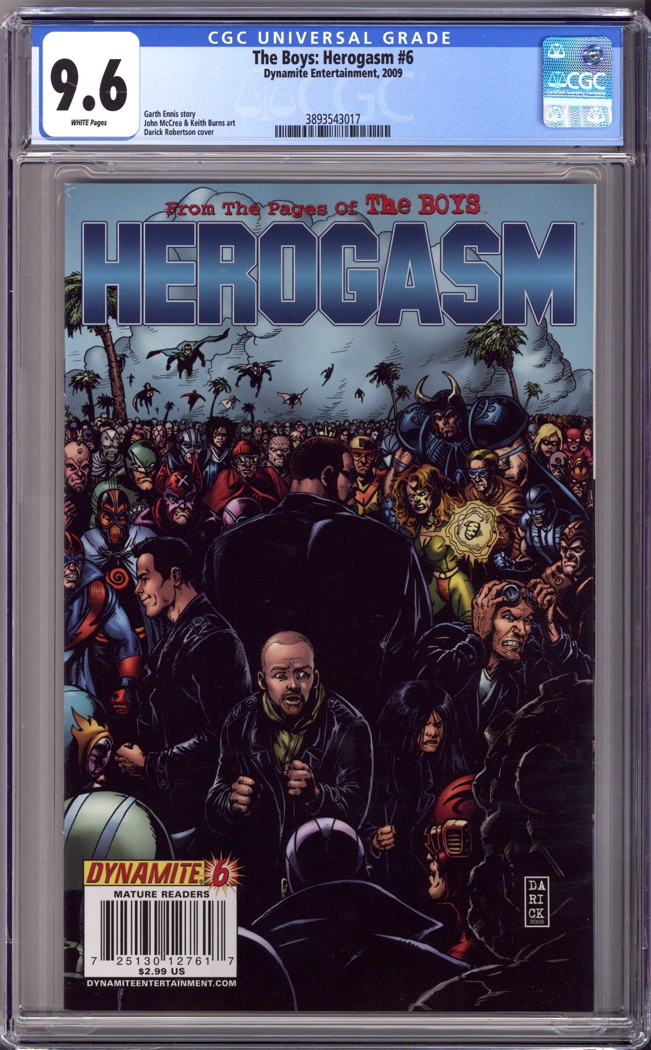 The Boys: Herogasm 6 CGC 9.6 (NM+) (2009) 
