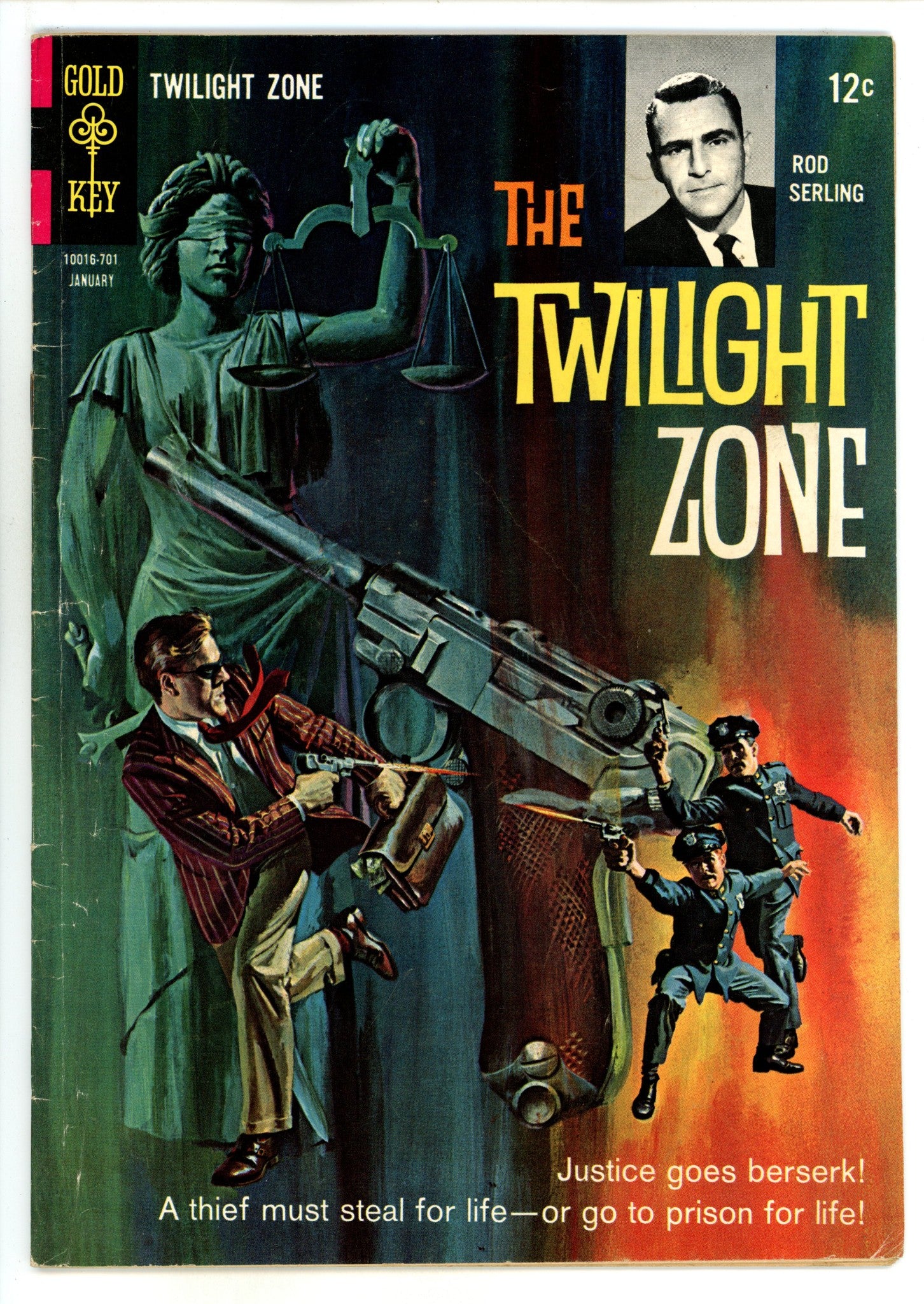 The Twilight Zone 19 VG+ (4.5) (1967) 
