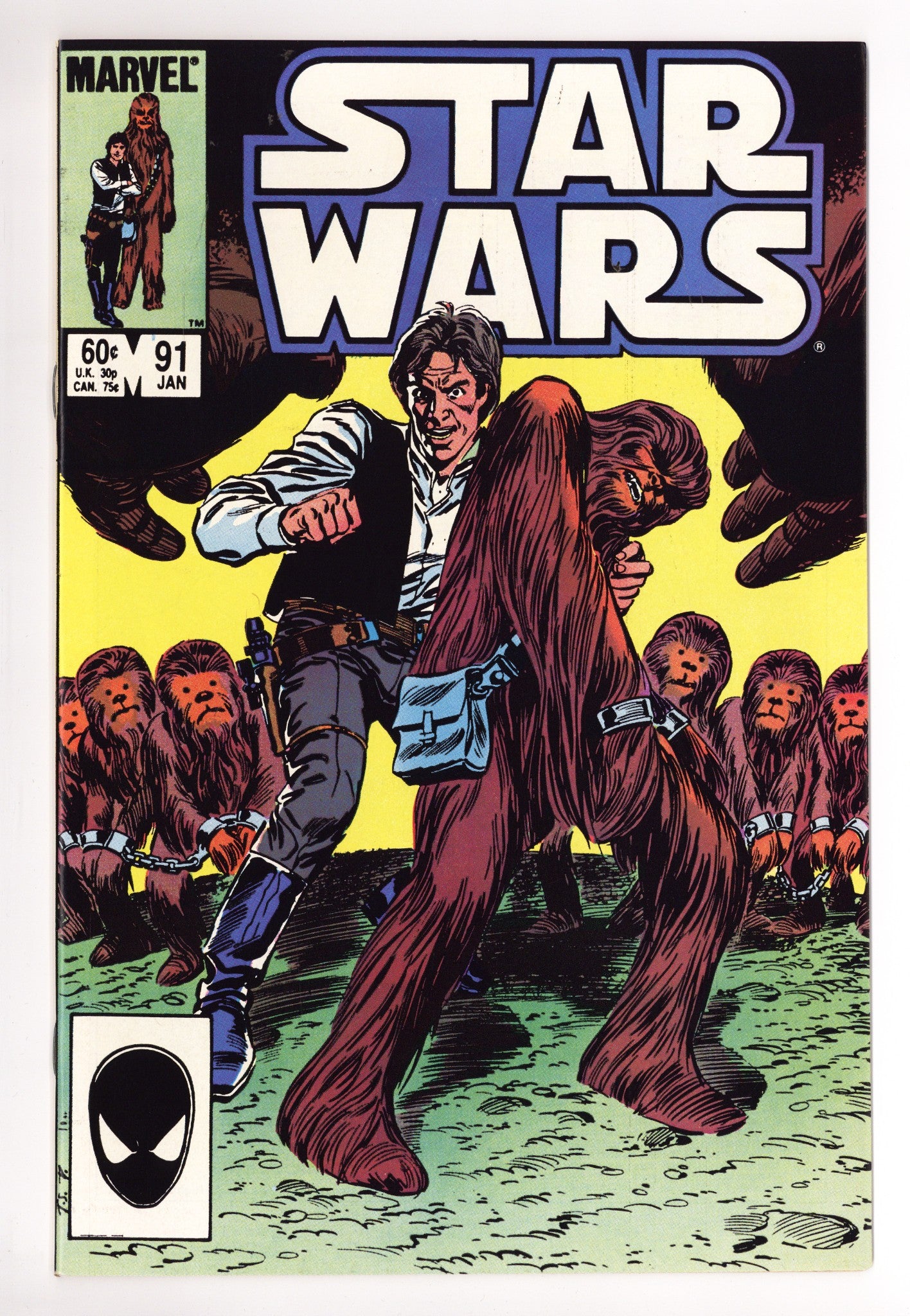 Star Wars Vol 1 91 NM- (9.2) (1985) 