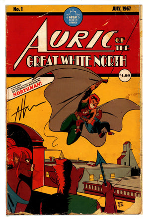 Auric of the Great White North 1 2Nd Print Signed Andrew Thomas (2017)