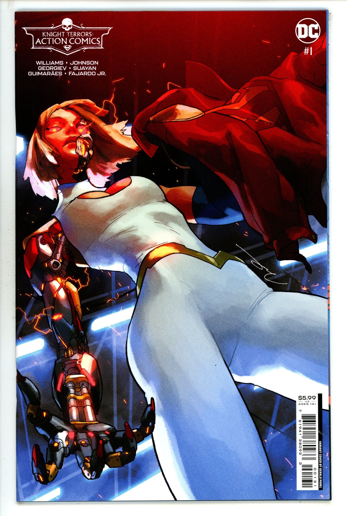 Knight Terrors Action Comics 1 Parel Variant (2023)