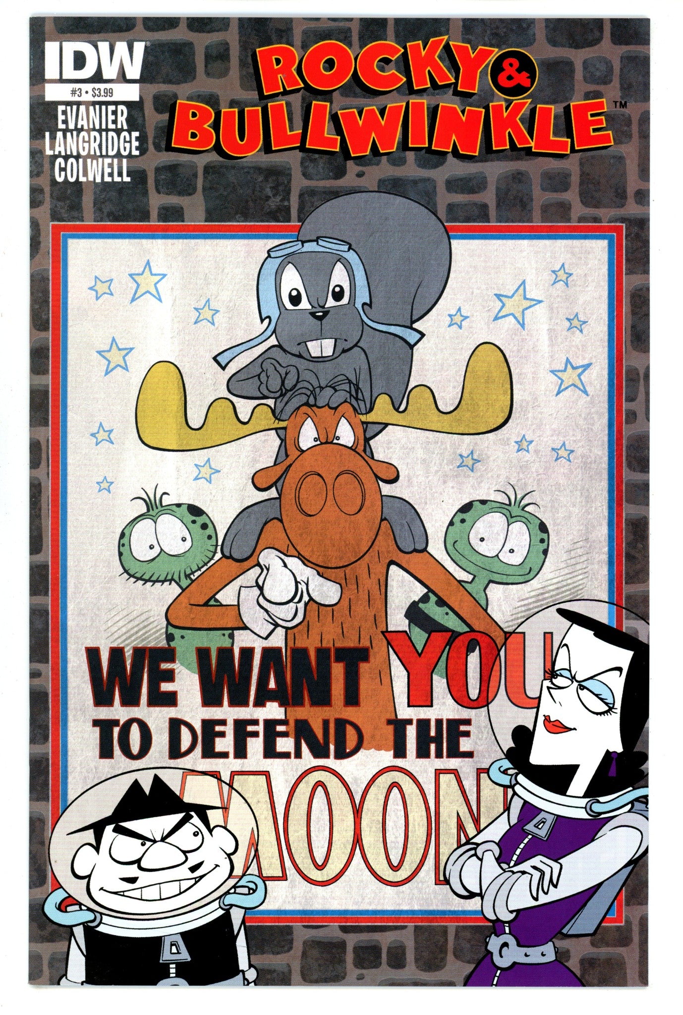 Rocky and Bullwinkle [Rocky & Bullwinkle] 3 Mid Grade (2014) 