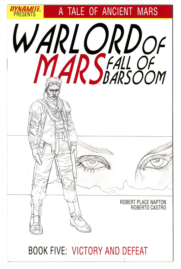 Warlord of Mars: Fall of Barsoom 5 High Grade (2012) Jusko Sketch Incentive Variant