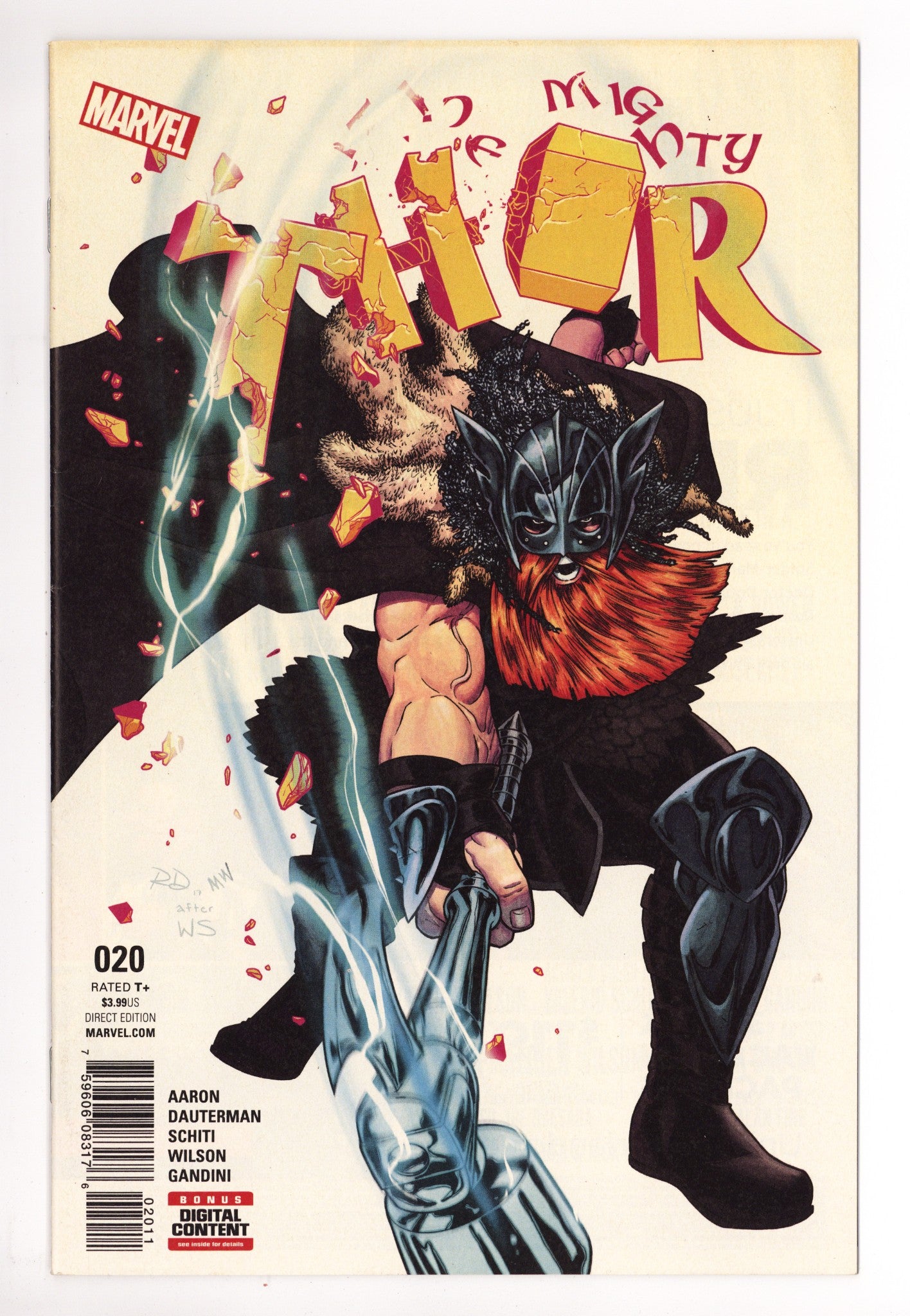 Mighty Thor Vol 2 20  Mid Grade   (2017)        