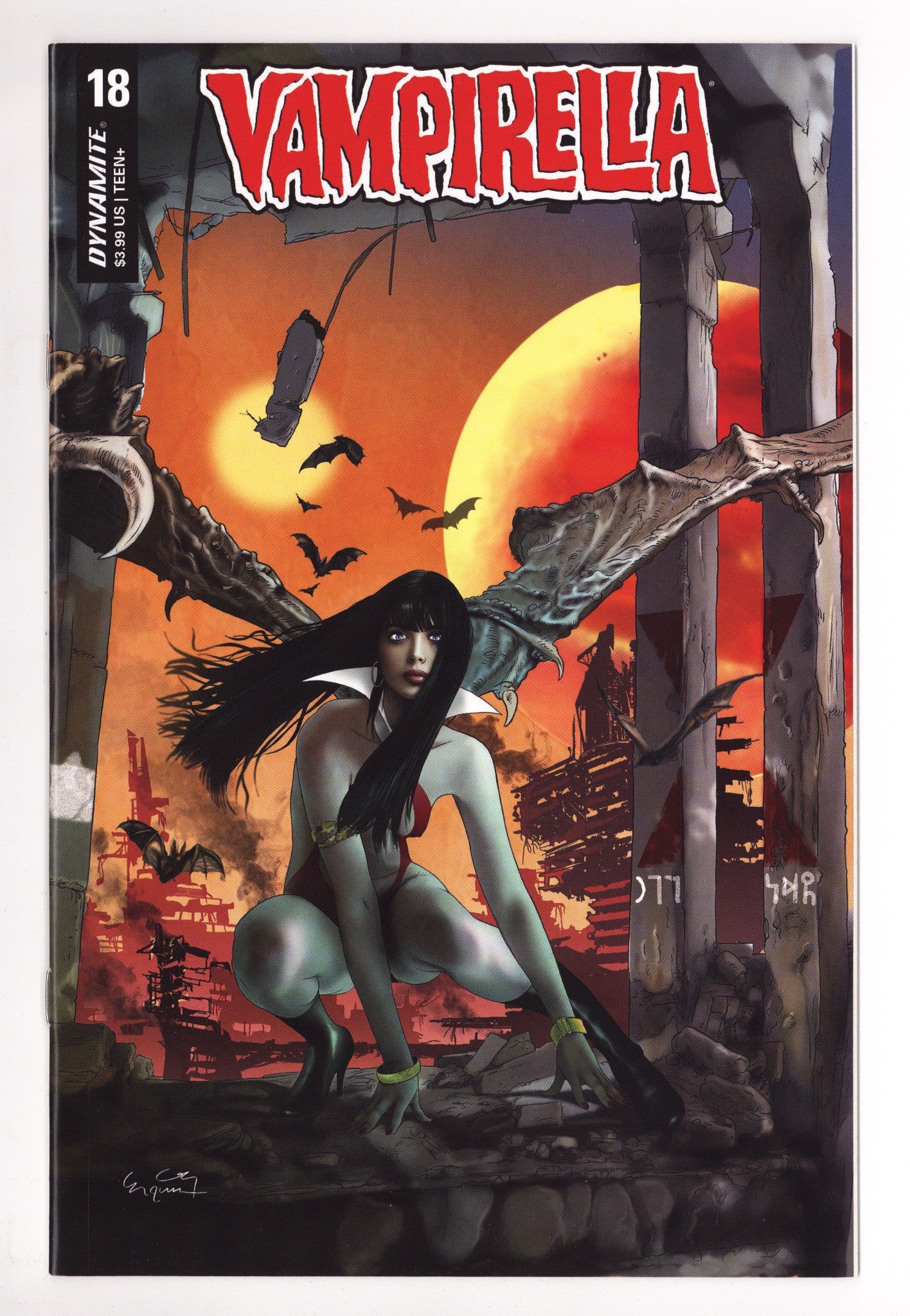 Vampirella Vol 6 18  High Grade   (2021) Gunduz     Variant  