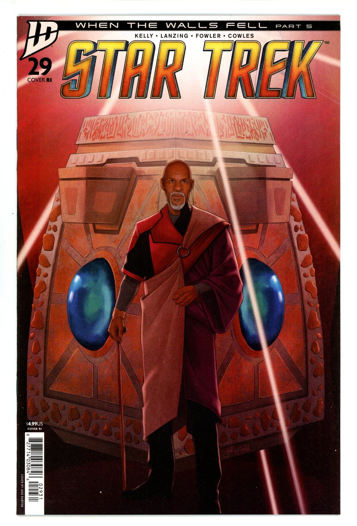 Star Trek 29 Bartok Incentive Variant NM (2025)