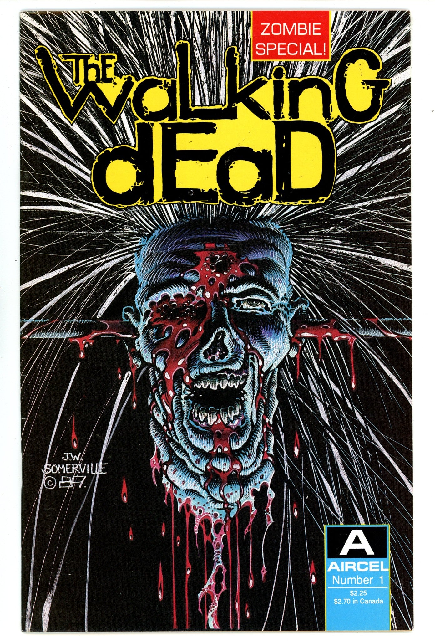 The Walking Dead Zombie Special 1 FN/VF (7.0) (1989) 