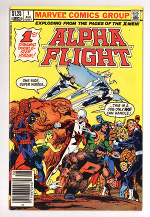 Alpha Flight Vol 1 1 FN (6.0) (1983) Canadian Price Variant