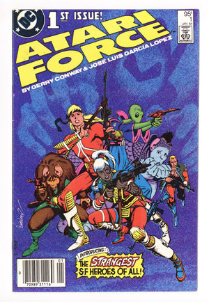 Atari Force Vol 2 1 VG/FN (5.0) (1984) Canadian Price Variant