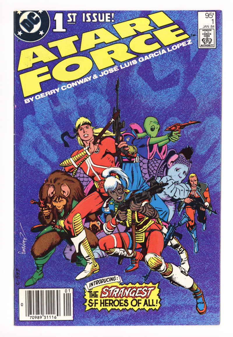 Atari Force Vol 2 1 VG/FN (5.0) (1984) Canadian Price Variant 