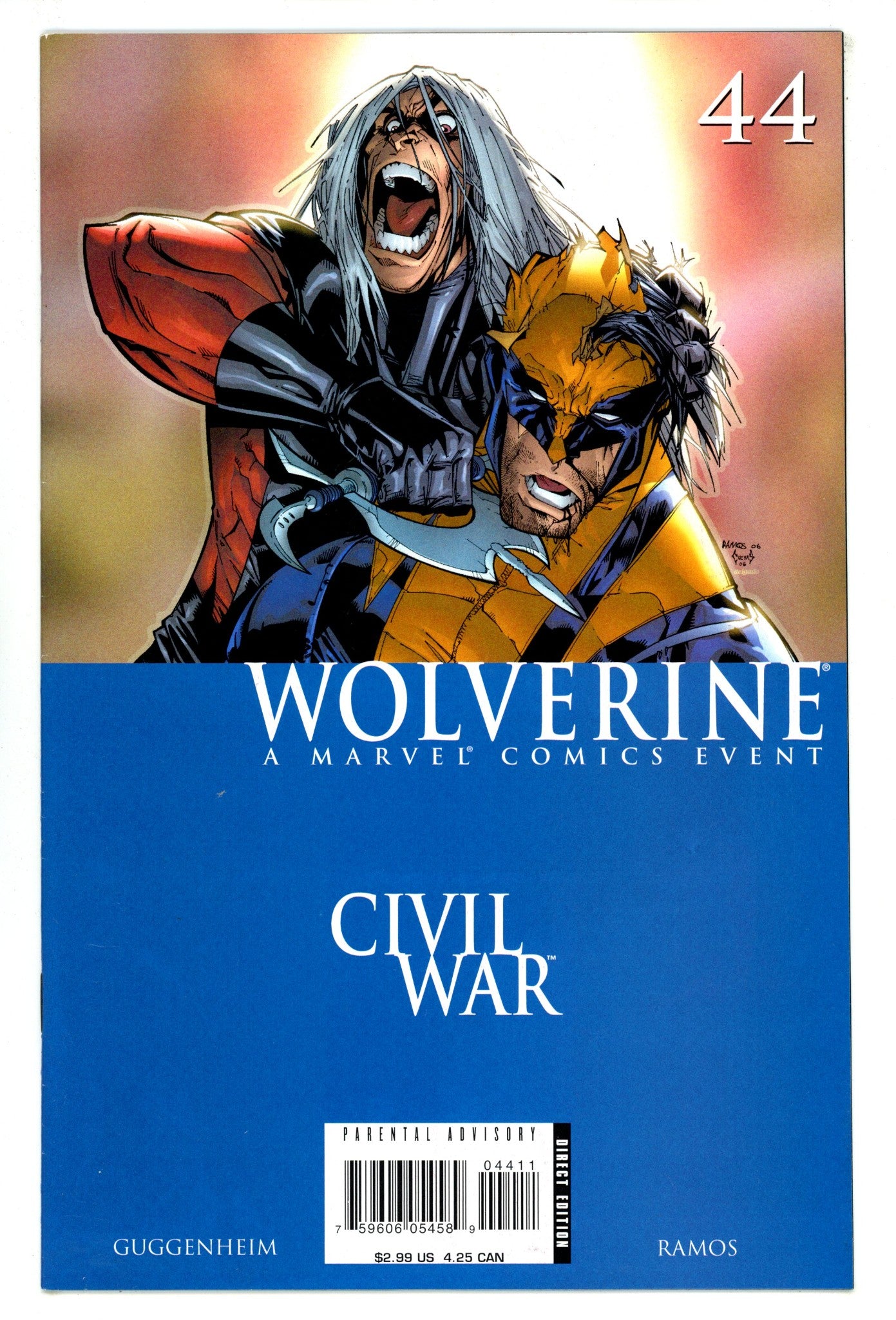 Wolverine Vol 3 44 High Grade (2006) 