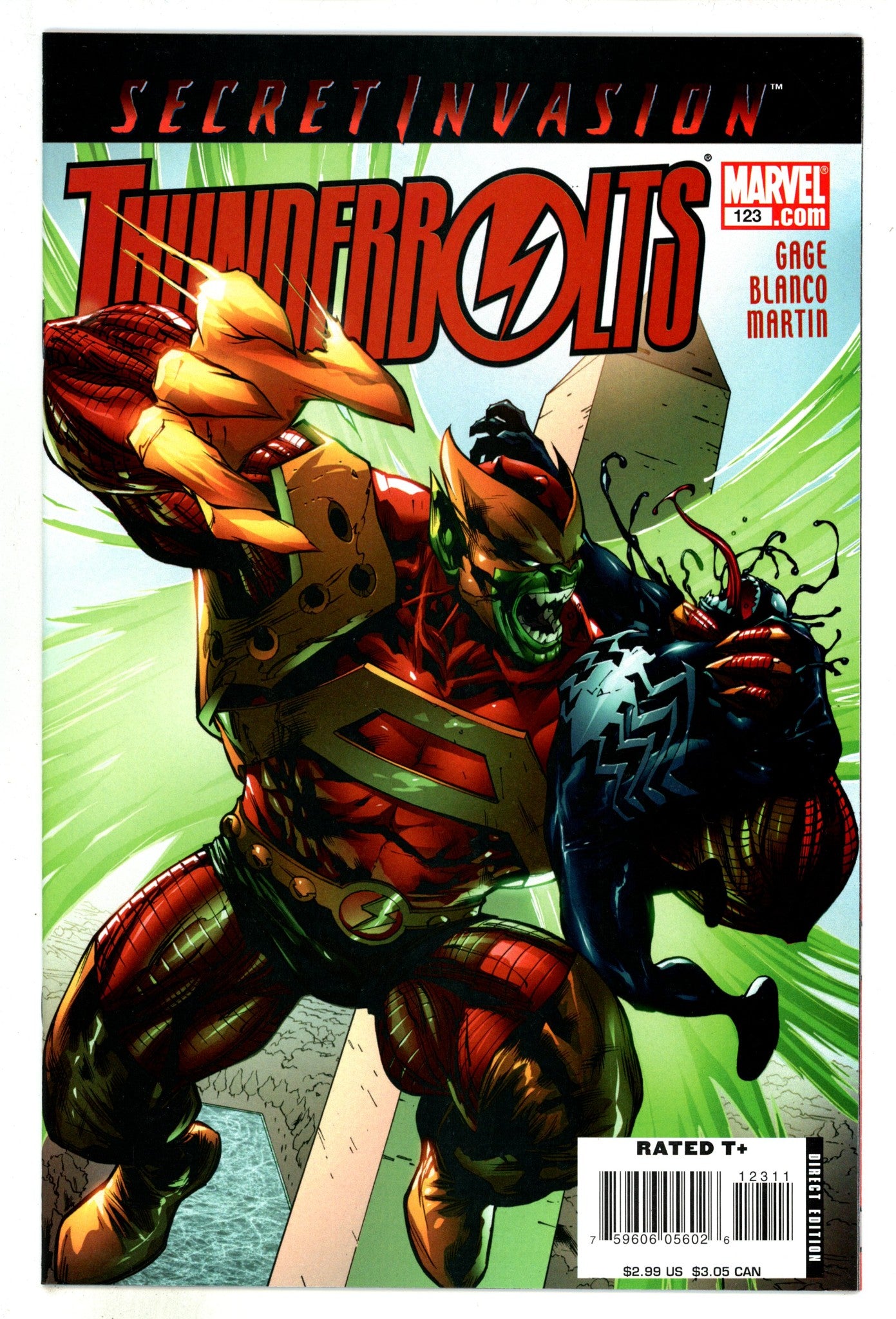 Thunderbolts Vol 1 123 High Grade (2008) 