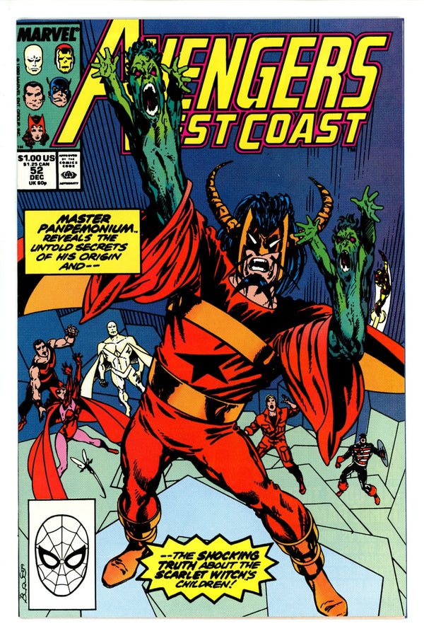 Avengers West Coast Vol 2 52 VF/NM (1989)