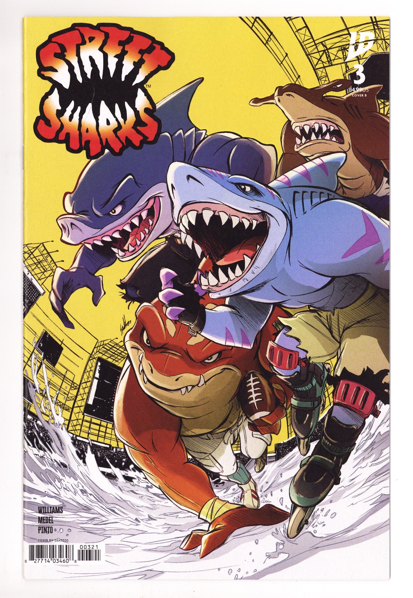 Street Sharks 3 Santtos Variant (2025)