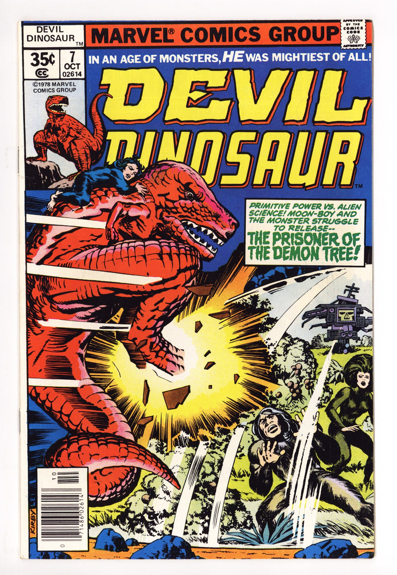 Devil Dinosaur 7 Mid Grade (1978) 