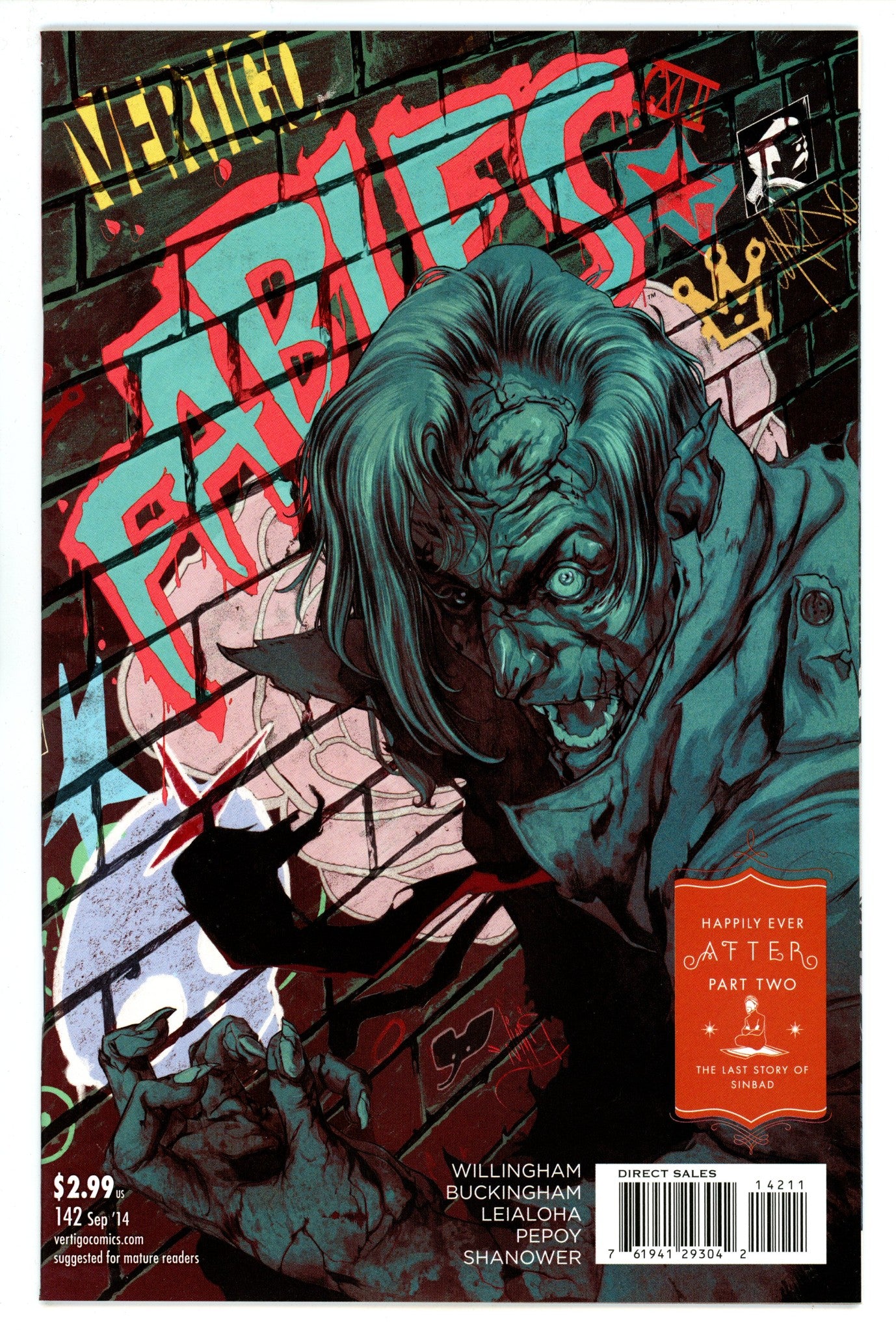 Fables 142 High Grade (2014) 