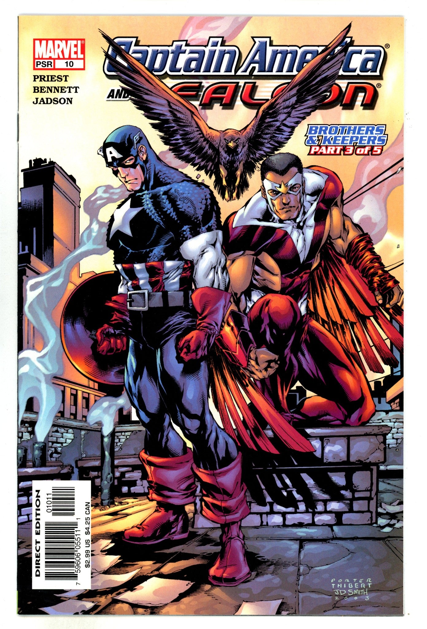 Captain America & the Falcon Vol 1 10 High Grade (2005) 