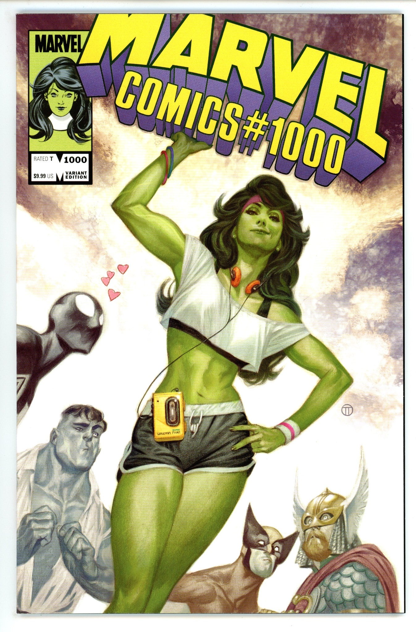 Marvel Comics 1000 NM (9.4) (2019) Tedesco Variant 
