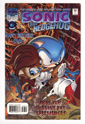 Sonic the Hedgehog Vol 2 68 VF (8.0) (1999)