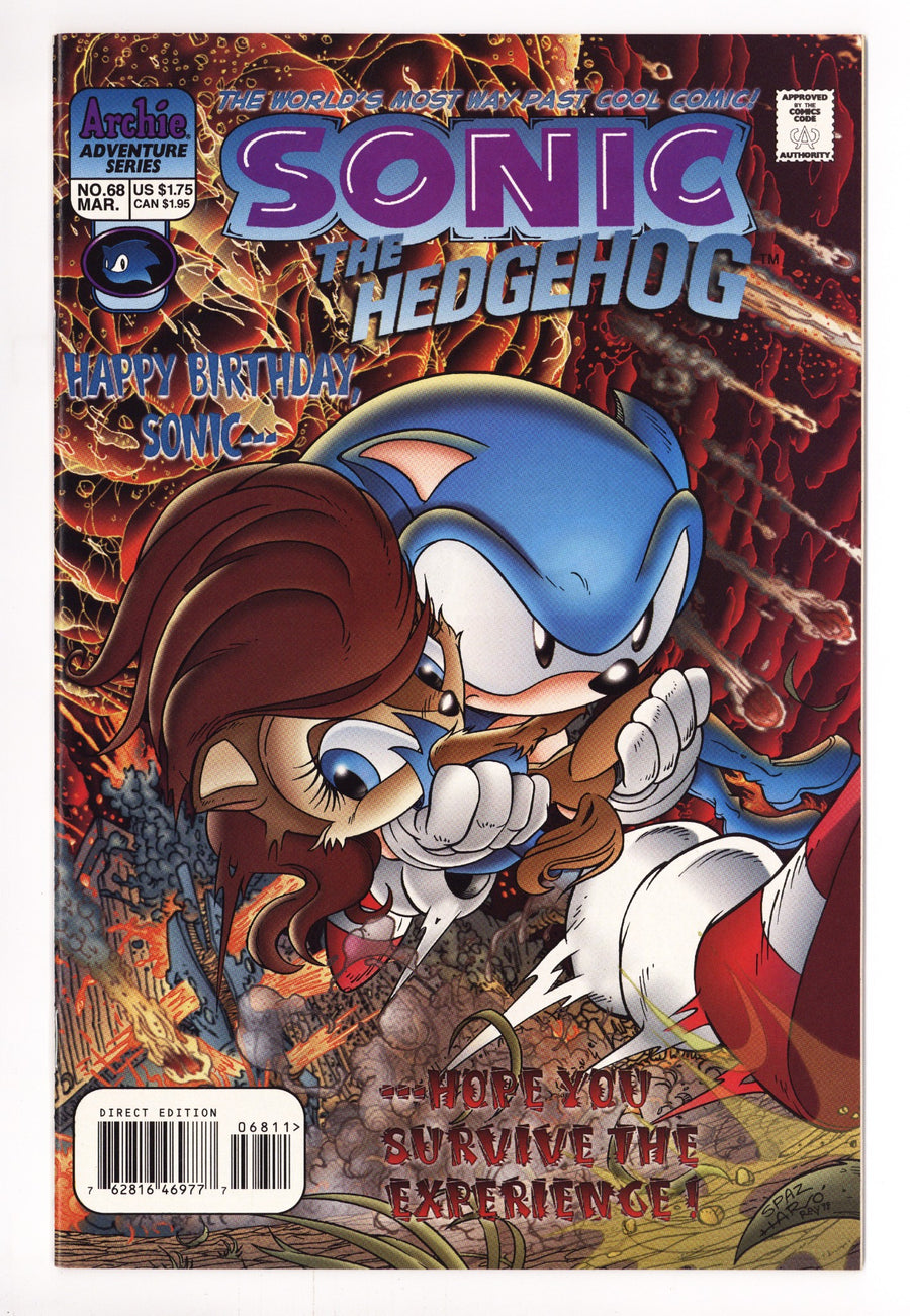 Sonic the Hedgehog Vol 2 68 VF (8.0) (1999) 