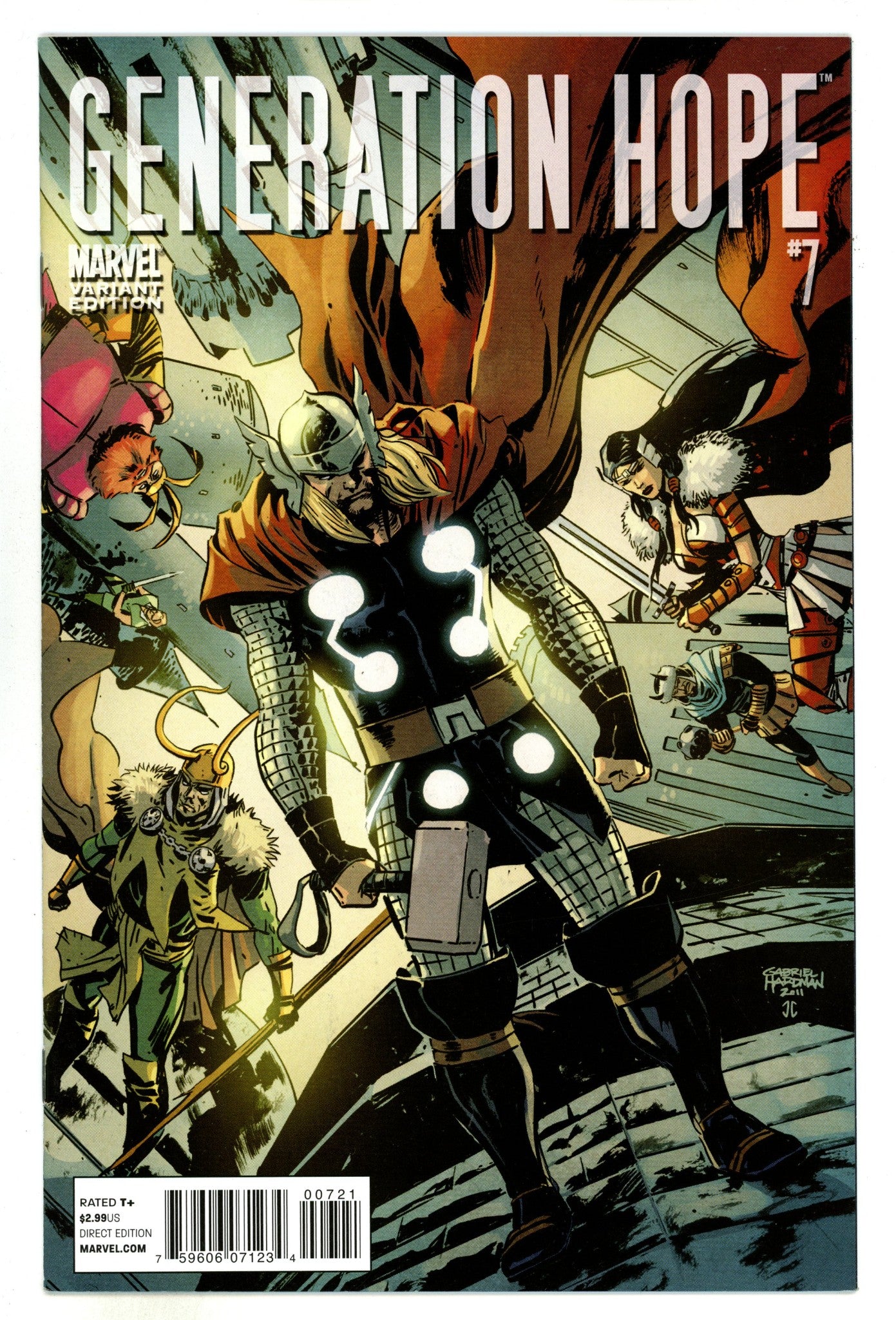 Generation Hope 7 High Grade (2011) Hardman Incentive Variant 