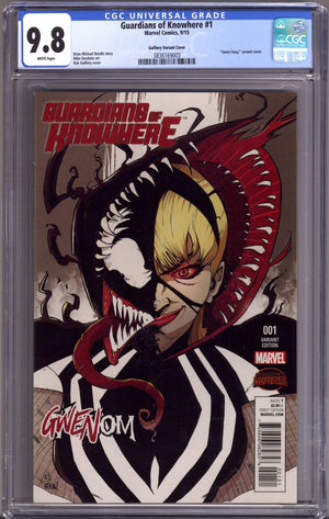 Guardians of Knowhere 1 CGC 9.8 (NM/M) (2015) Guillory Variant