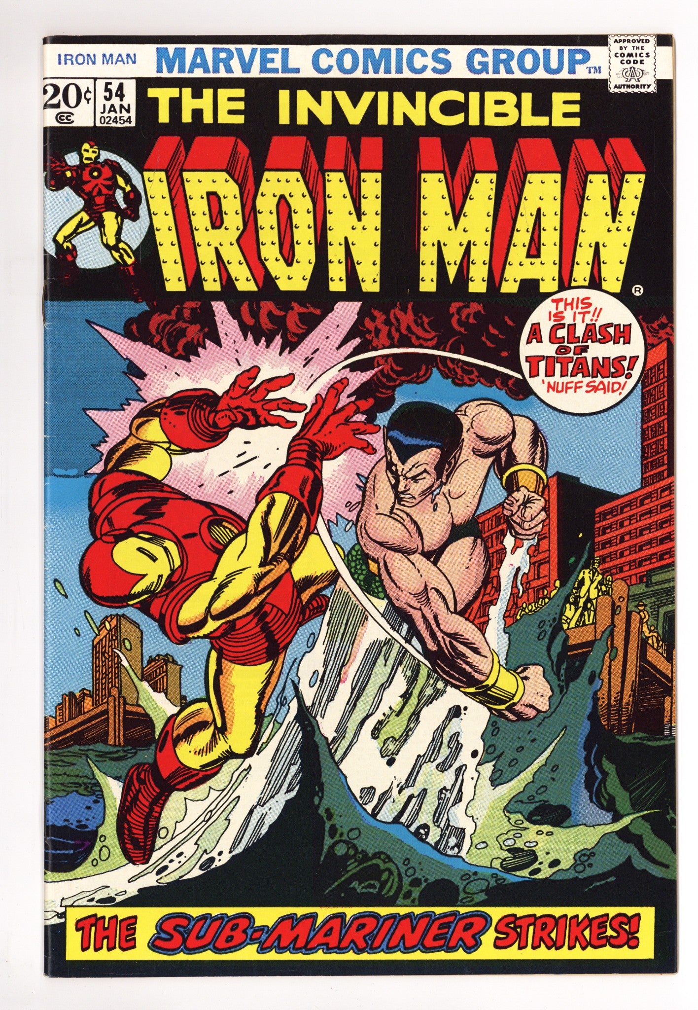 Iron Man Vol 1 54 VF+ (8.5) (1973) 