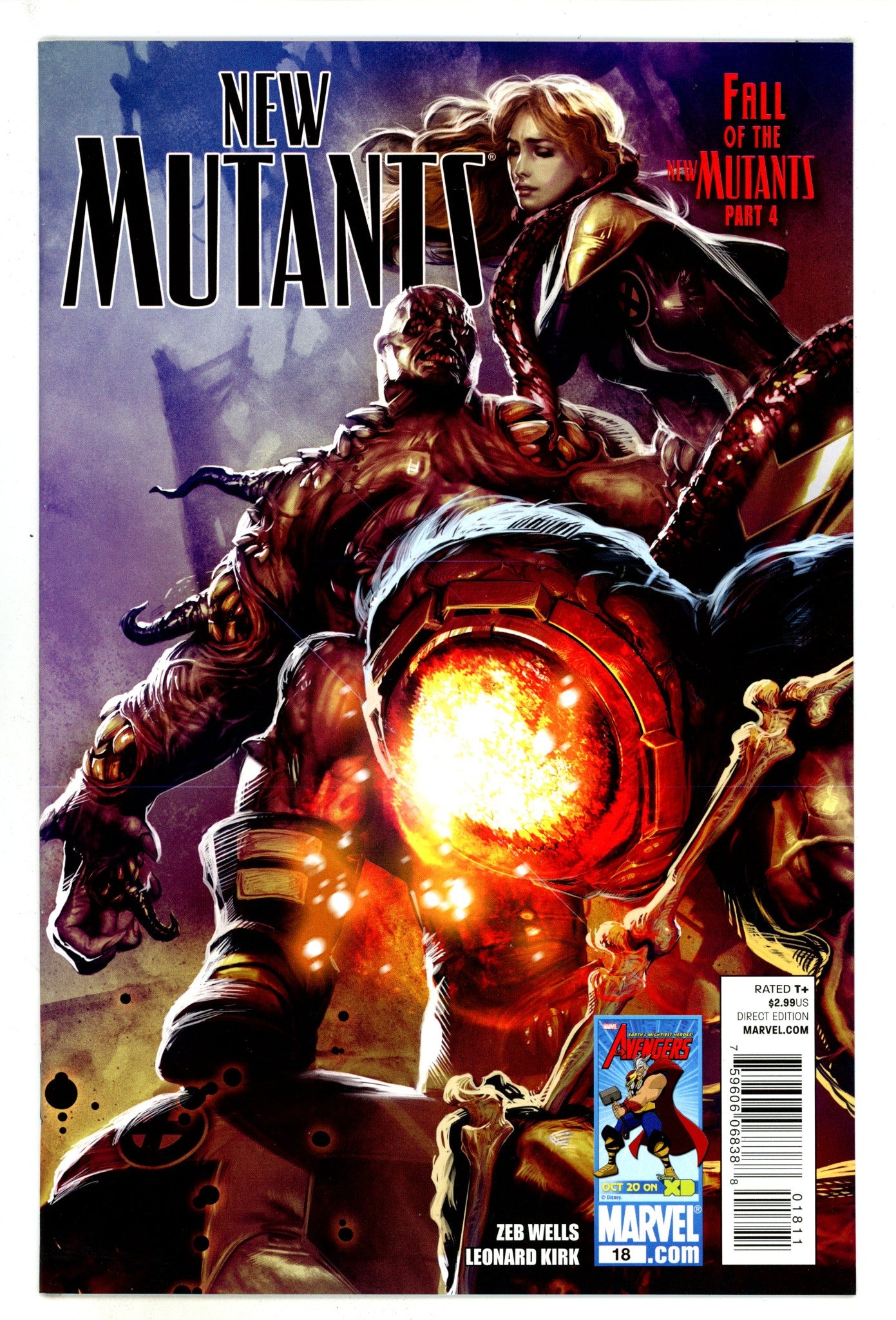 New Mutants Vol 3 18 High Grade (2010) 
