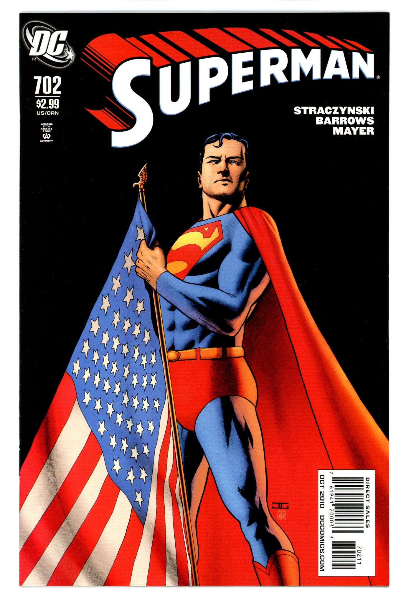 Superman Vol 1 702 High Grade (2010) 