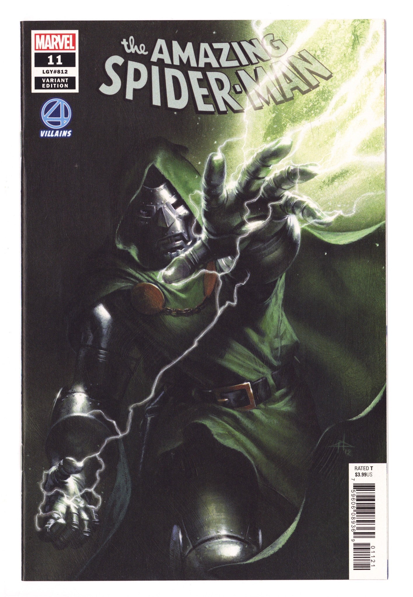 Amazing Spider-Man Vol 5 11 (812) NM (9.4) (2019) Dell'Otto Variant 