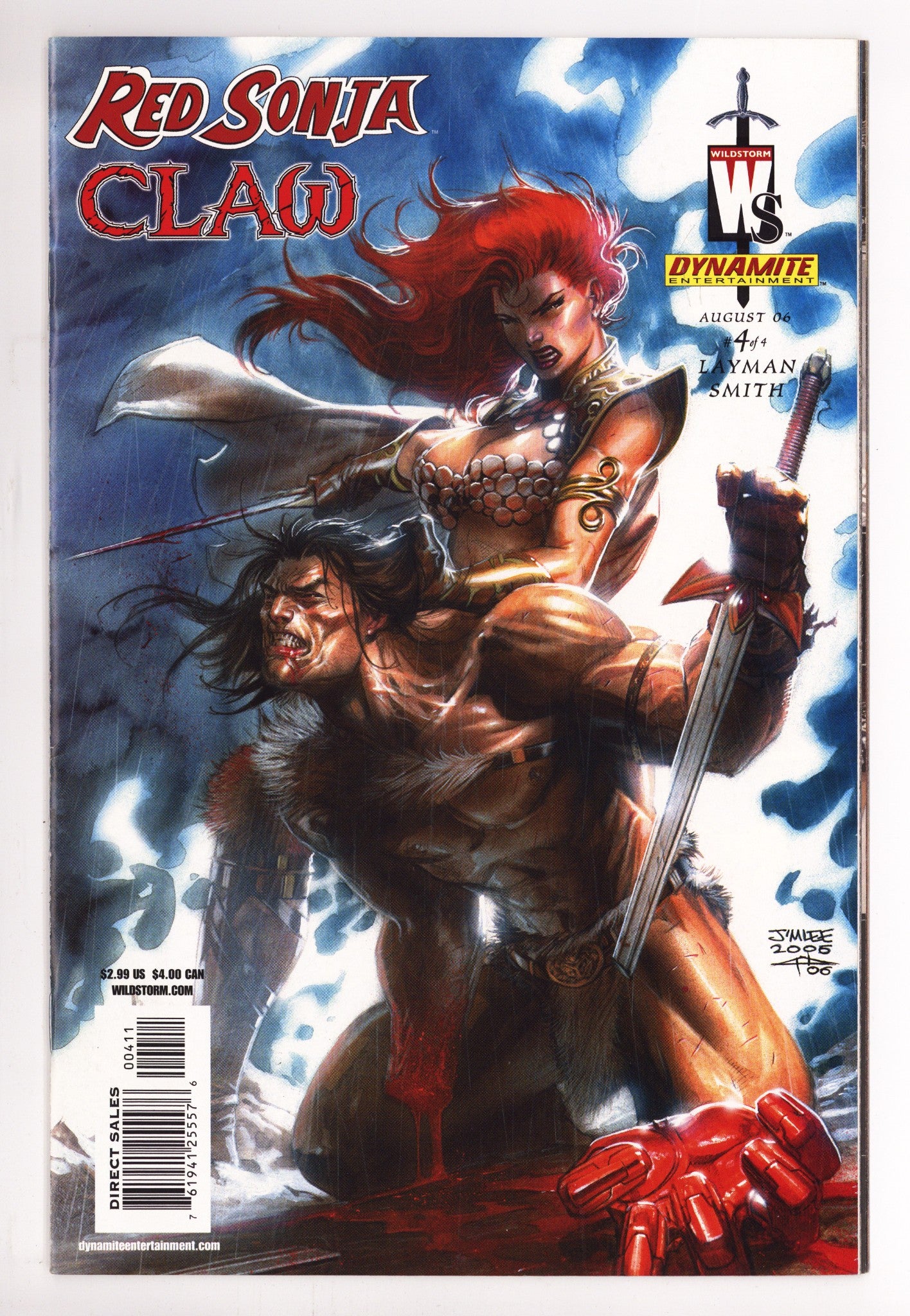 Red Sonja / Claw: The Devil's Hands 4 High Grade (2006) 