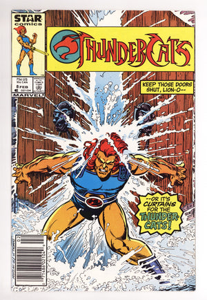 Thundercats 8 VF+ (8.5) (1987) Newsstand