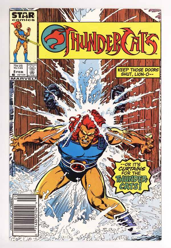 Thundercats 8 VF+ (8.5) (1987) Newsstand