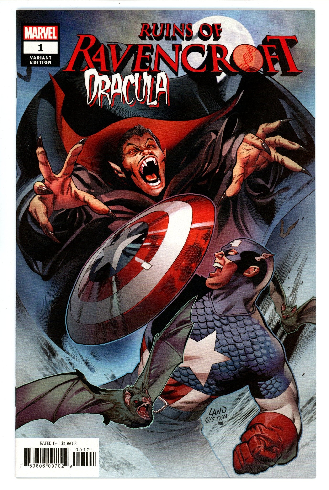 Ruins of Ravencroft: Dracula 1 High Grade (2020) Land Variant 